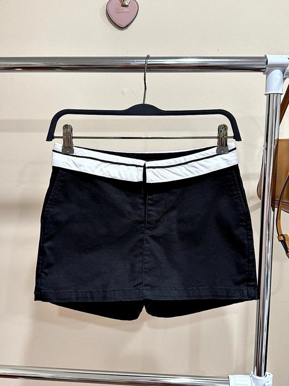 Wild Fable Black & White Mini Skort Size 0